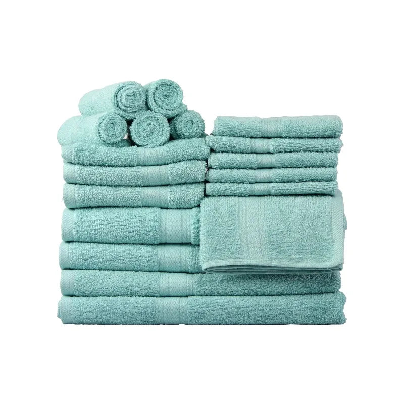 Guangdong 18 Piece Cotton Towel Set Super Absorbent
