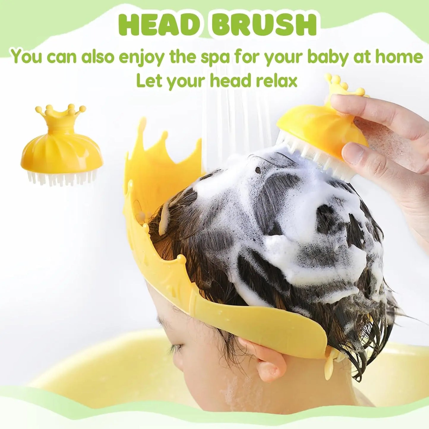 Foldable Baby Bath Tub With Bath Cushion And Thermometer