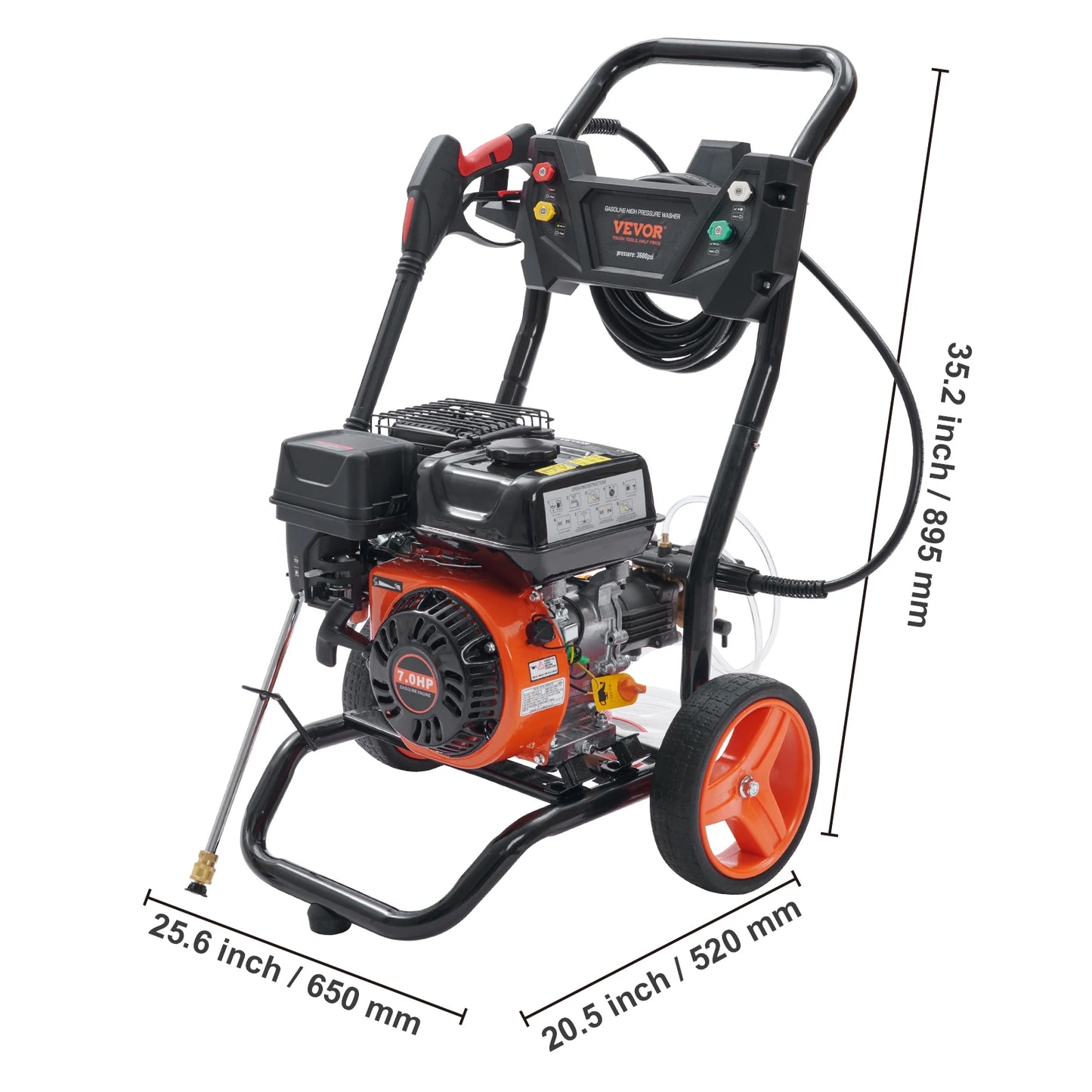Heavenly HomeDecor SucceBuy Gas Pressure Washer 3600 PSI