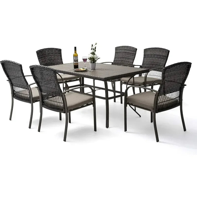 Heavenly HomeDecor Patio Dining Outdoor Wicker Set Today