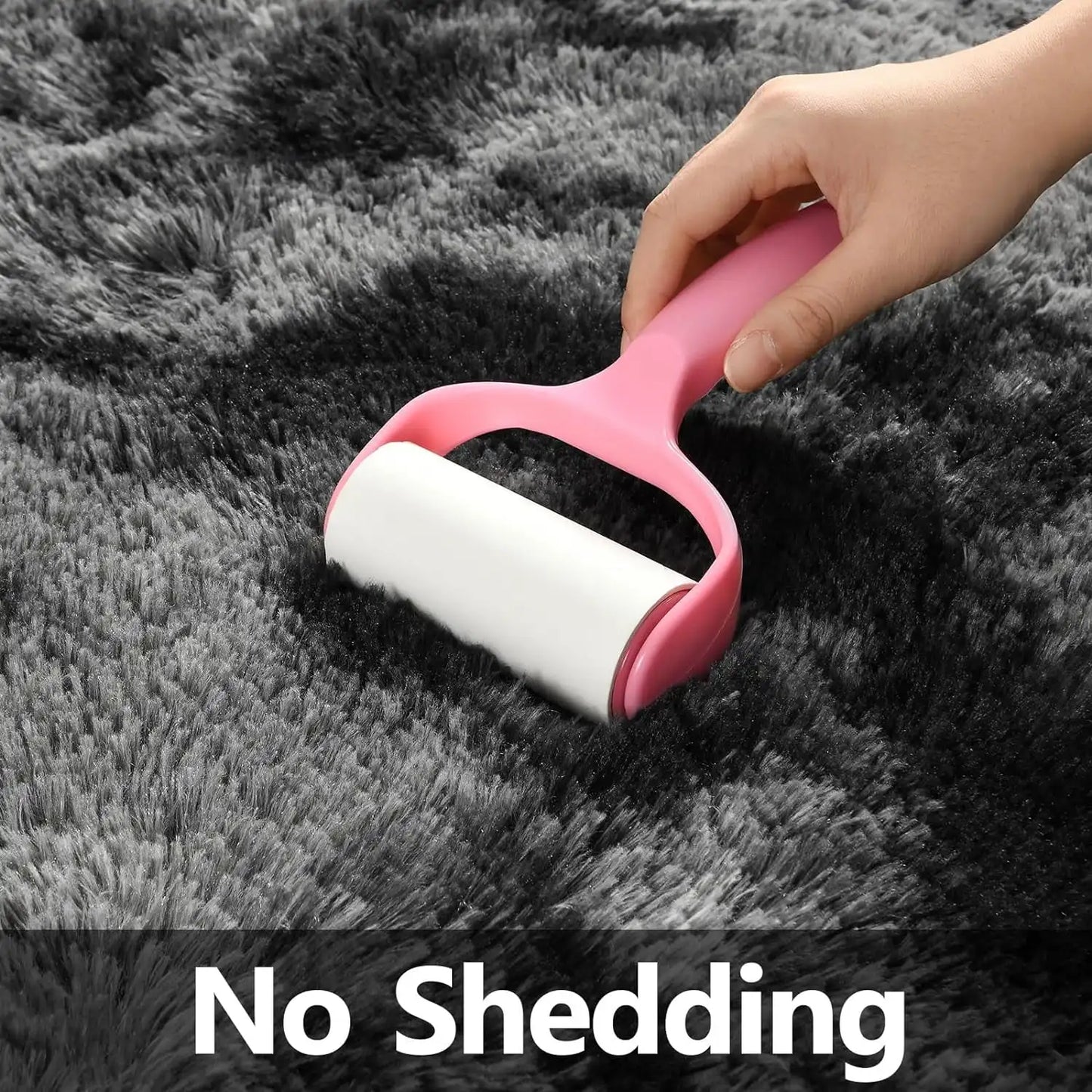 Lochas Plush Tie Dye Velvet Rug For Modern Home Decor