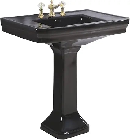 Renovators Supply Ondine White Pedestal Sink Overflow