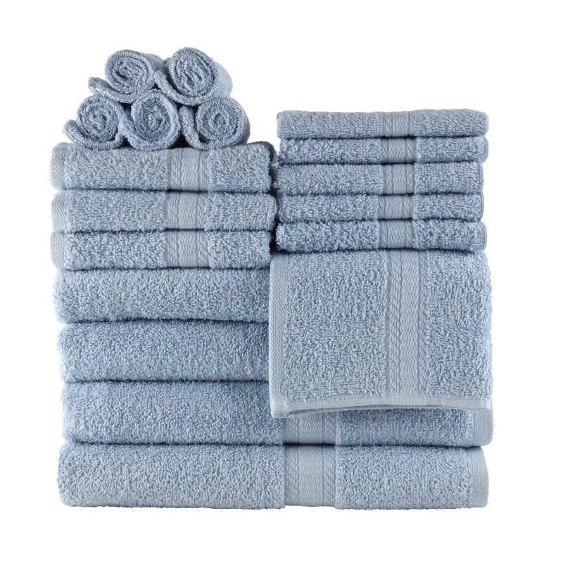 Guangdong 18 Piece Cotton Towel Set Super Absorbent