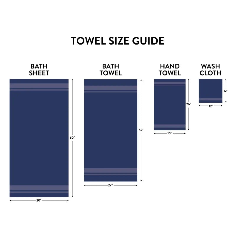 Guangdong 18 Piece Cotton Towel Set Super Absorbent